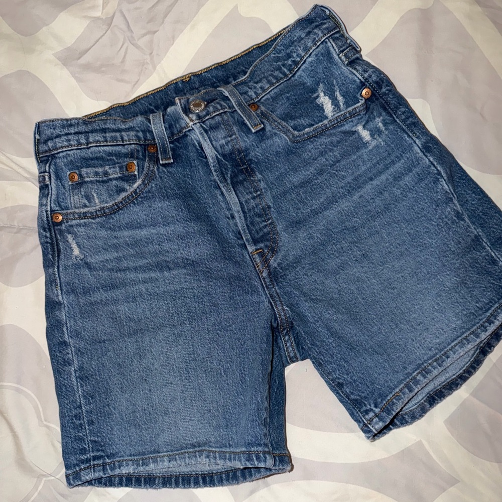 Levi's Classic Blue Button-Fly Denim